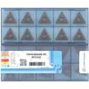 CDBP CNC Carbide Inserts TNMG432 / TNMG220408-MD for Metal Lathe Cutting Steel, Semi-Finishing chipbreaker for Turning Cutter, 10 PCS