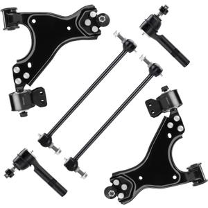 TadaMark Front Lower Control Arms Suspension Kit Fit for 2008-2017 Buick Enclave 2009-2017 Chevrolet Traverse 2007-2016 GMC Acadia 2007-2010 Saturn Outlook - 6pcs
