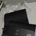 GIM PU Leather RGB Gaming Mouse Pad with 15W Magnetic Wireless Charging, 800x300x4mm LED Mouse Mat, 10 Light Modes, Non-Slip Rubber Base for PC MacBook Laptop (Carbon Black)