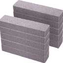 Chinco 10 Packs Pumice Stick for Cheaning, Pumice Scouring Stone Pad Removing Stain Grime Without Leaving Scratches for Kitchen Oven Stove Home Bathroom Toilet Pool House Cleaning Supplies