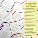 Conversation Cards for Family - Spark Family Conversations - Family Card Games for Adults, Teens, Kids - Chat Cards Family Pack (250 Cards)