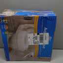 AquaSense 770-610 4 Inch Portable Raised Toilet Seat Riser, Elevated Toilet Seat for Seniors