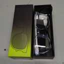 Smart Glasses for Women Men, Bluetooth Audio Glasses with Color-Changing Lenses, Open Ear Sound Speakers, Magnetic Charging, Voice Assistant, Music/Calls, Blue Light Glasses for Working Travel (Blue)