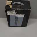 G.a HOMEFAVOR Universal Knife Block, Wood Knife Organizer with Removable Plastic Bristles, Knife Holder for Kitchen Counter, Knife Storage Rack Without Knives, Black