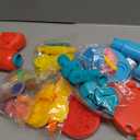 3 in 1 Color Dough Kitchen Creations Set, Ice Cream Spaghetti Burger Maker Machine, Art Crafts Food Modeling Toys, Accessories Tools Kit for Boys Girls Kids Toddlers Ages 3+ (12 Colors Dough)