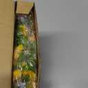 Daifunli 2 Pcs Spring Summer Faux Primrose Flowers Candle Rings Artificial Silk Yellow Flower Farmhouse Wreaths for Pillar 3.9 Inch Candles Holder for Spring Summer Rustic Table Centerpiece Decor
