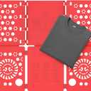 BoxLegend Shirt Folder Board Tshirt Clothes Folder Folding Board Durable Laundry Helper Liner Sorter, Red