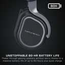 Turtle Beach Stealth 700 Wireless Multiplatform Amplified Gaming Headset for Xbox Series X|S, Xbox One, PC, PS5, Mobile A.I. Noise-Cancelling Mic, Bluetooth, Rechargeable Battery, Black 