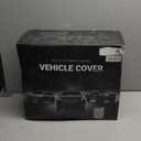 EzyShade 10-Layer Car Cover Waterproof All Weather - See Vehicle Size-Chart - Car Covers for Automobiles & Car Snow Cover - Full Exterior Covers - Winter Rain Sun SUV Sedan. Size A4 (See SizeChart) (Reflective)