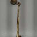 BEGINS Candle Snuffer Gold Hand-Forged Steel, Long Handle Vintage Candle Wick Extinguisher, Solid Metal Retro Candle Accessory