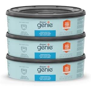 Diaper Genie Bags Refills 270 Count (Pack of 3) with Max Odor Lock | Holds Up to 810 Newborn Diapers Diaper Genie Bags Refills 270 Count (Pack of 3) with Max Odor Lock | Holds Up to 810 Newborn Diapers