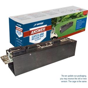 Answer Live Catch and Release Skunk Trap  Humane, Durable Skunk Cage Trap  Easy to Use and Secure for Safe Removal
