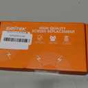 OLED for Samsung S23 Ultra LCD Digitizer Replacement for Samsung S23 Ultra 5g Display Screen Replacement for Samsung SM-S918 Touch Screen Repair Kits with Frame(with Fingerprint Function) (Black)