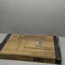 AX WABER Universal Floor TV Stand with Mount 70 Degree Swivel 9 Level Height Adjustable and Space Saving Design for Most 27 to 65 inch LCD, LED OLED TVs, Perfect for Corner & Bedroom White AX1006TW