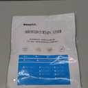 AmazerBath Small Shower Curtain Liner, 36x72 Stall Plastic Clear Shower Curtain Liner, PEVA Cute Narrow Shower Liner, Stand Up Shower Curtain Liners with 2 Magnets and 6 Rustproof Grommet Holes