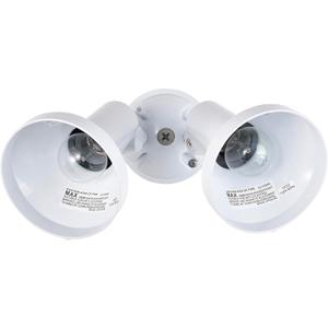 Nuvo Lighting SF77/488 2-Light PAR38 Twin Flood Light, White
