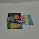 Crayola Pip Squeaks Skinnies Washable Marker Set (16ct), Mini Markers for Toddlers, Thin Coloring Supplies for Kids, Toddler Back to School Essentials, DI Cra Z Art Vivid Bright Markers 12PCS, 4CT Silly Slime