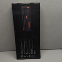 LEMOKEY X3 Wired Mechanical Gaming Keyboard, 100% Layout with QMK/VIA Programmable Keyboard, Brown SwitchRed Backlit for Windows