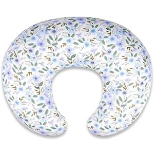 Nursing Pillow & Breastfeeding Pillow  Ergonomic C-Shape for Breastfeeding & Bottle Feeding, Breathable with Washable Cover, Tummy Time & Sitting Support (0-12Months) (Bee Yellow)