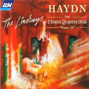 Haydn: The Three String Quartets, "Tost II", Op 55 1-3