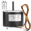 51-102008-03 Fan Motor, Replaces for Rheem 51-102500-04 51-101774-03 Motor