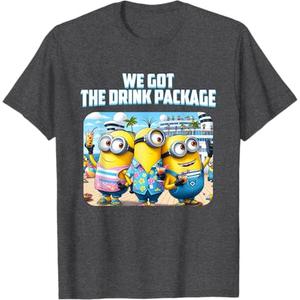 "We Got the Drink Package" Cruise T-Shirt, L