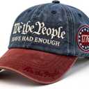 250 Anniversary USA Hat We The People Have Had Enough Hat Patriotic Retro Washed Adjustable Embroidered Baseball Cap