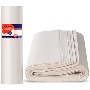 15" x 12" Newsprint Paper for Packing Boxes, 360 Sheets Packing Paper for Moving Boxes, Newspaper Packing Materials, Ideal for Drawing, Sketching, Wrapping, Shipping, Packaging, Dishes Glasses Filler (White)