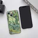 Compatible with iPhone 15 Case, Van Gogh Great Peacock Animal Pattern Phone Case, Slim TPU Protective Cover