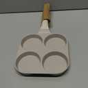 CAROTE Egg Pan Omelette Pan, 4-Cup Nonstick Granite Omelette Skillet - Pancake Pan and Healthy Egg Cooker Suitable for Gas Stove & Induction Cookware