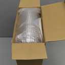 50 Pcs Gender Reveal Cups Gender Reveal Party Supplies 12 oz Party Plastic Cups Boy or Girl Transparent Cup with Lids Straws Blue and Pink Baby Shower Decorations It's a Boy or It's a Girl