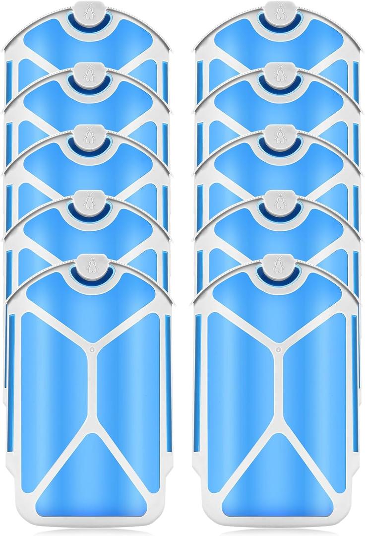 Flying Insect Trap Refills, Refill Cartridges, Insect Replacement Kit, Fruit Fly, Gnat, Bug & Mosquito Catcher Refills for Plug-in Light Trap Devices