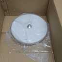 White Floor Lamp for Living Room Corners Bedroom Bedside Kids room dorm Library,9W LED tri Color Dimming, Gooseneck Adjustment, Iron Lampshade, Work Desk Lamp,Tall Standing Reading Light, home decor