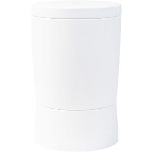 Step2 Vero in-Pool Shade Table, Cooler Side Table with 9-Gallon Basin, Umbrella Hole, for 15-inch Water Ledge, White