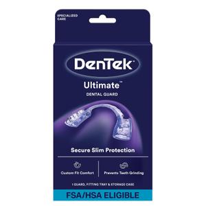 DenTek Ultimate Dental Guard, Slim-Fit Mouth Guard for Grinding Teeth at Night, FDA Cleared Night Guard, 1 Count