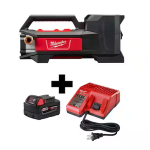 Milwaukee
M18 18-Volt 1/4 HP Lithium-Ion Cordless Transfer Pump with M18 Starter Kit with One 5.0 Ah Battery and Charger