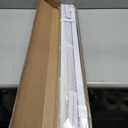 LazBlinds No Tools No Drill 1" Vinyl Mini Blinds, Cordless Blinds for Windows, Light Filtering Horizontal Window Blinds & Shades, 32" W x 64" H, White