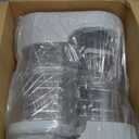 Kenond 9.5L Dog Feeders and Water Bowl Set for Large Dogs, 2.5 Gallon Automatic Water Dispenser, Gravity Dog Food Dispenser