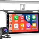 [2+64G] Android Car Stereo for Toyota Avalon 2006 2007 2008 2009 2010 - Wireless Carplay & Android Auto - 9 Inch Touchscreen Radio with Equalizer, WiFi, GPS, Split Screen, AHD Rear View Camera