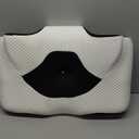 Osteo Cervical Pillow for Neck Pain Relief, Hollow Design Odorless Memory Foam Pillows with Cooling Case, Adjustable Orthopedic Bed Pillow for Sleeping, Support for Side Back Sleepers (Standard High(24.5*16.5*5.2/4.1 inches), Black)