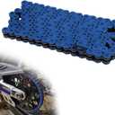 JFG RACING Dirt Bike Chain,Universal 520 Drive Chain X Ring 120-Links Heavy Duty Racing Chain for YZ250 YZ250F YZ450F WR250 YZ80 YZ125 -Blue (Medium)