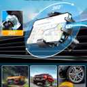 [2026 True Military-Grade] Car Phone Holder VANMASS [Upgraded Strongest Suction & Clip] Cell Phone Mount for Dashboard Windshield Vent Wall,Truck Cradle Stand for iPhone 17 Pro Max 16 15 14 13 Android (Black)