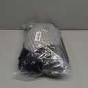 August Alley 3 Pack Men's Long Sleeve T-Shirts Ribbed Knit Top Pullover Crewneck Casual Sweater Stretchy Undershirt Tee (Light Gray, Charcoal Gray, Black, X-Large)