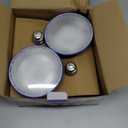 PAR38 Flood Lights Outdoor, Dimmable LED Flood Light Bulbs,20W(Equivalent to 200W),E26 Base, Outdoor Porch, Holiday Lighting, LED Flood Light Bulb for Halloween,Christmas,4 Pack Blue