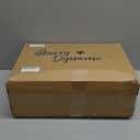 Starry Dynamo 72-Inch Puff Quilt Faux Fur Christmas Tree Skirt, Soft Plush Tufted Texture with Satin Ribbon Ties, Cream