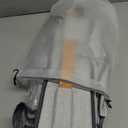 Clear Handbag Storage Organizer Dust Cover Bags-Over The Door Handbag Storage Organizer with Zippers 4 Grids Vesiable Fully Enclosed Purse Organizer for Closet (Clear Grey)