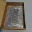 Continental Triple Toggle Cast Metal Wallplate in Satin Nickel