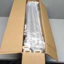 omzer Bed Rail for Toddlers - 3 Sides Safety Baby Bed Rail Guard with Child Lock, Infants Height Adjustment King Size Bed Guard Rail for Toddlers,78.74"X78.74"X74.8"