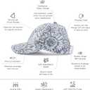 FEINION Women Ponytail Baseball Cap Outdoor Girls Messy Bun Hat for Daily Wear Cooling for Running Golf Sports