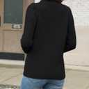 CiCiBird Womens Cable Knit Sweater Fall Long Sleeve Crewneck Pullover Tops 2025 Fashion Casual Clothes (L)